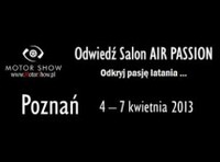 Salon Lotniczy Air Passion na Targach Motoryzacyjnych MOTOR SHOW w Poznaniu